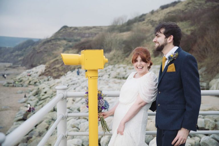 Gemma & Ian ♡ The Cove | Secret Seaview Chapel & Fylingdales Village Hall, Robin Hoods Bay Wedding