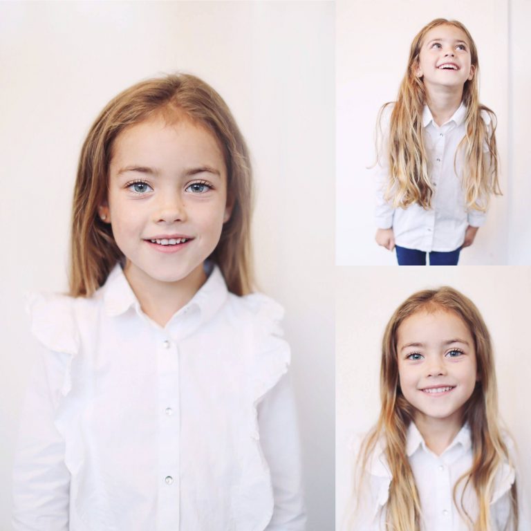 Mila ♡ Child Model Headshots