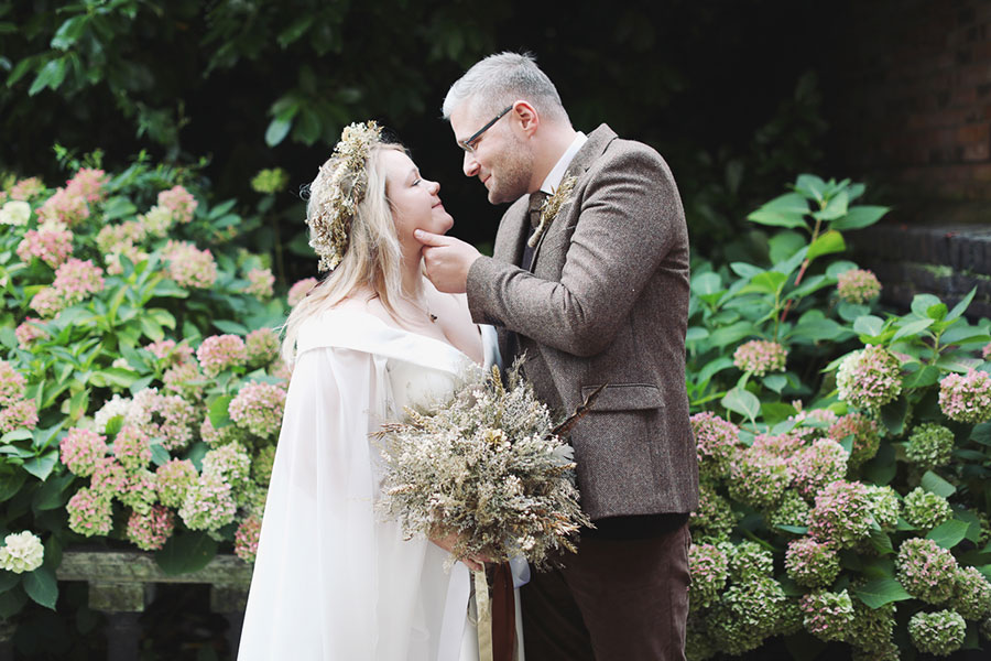 York Register Office wedding ceremony photography short one hour photographer with a boho bride and photo by Sasha Lee Photography