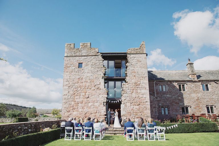 Aimee & Daniel ♡ Blencowe Hall, Lake District Wedding
