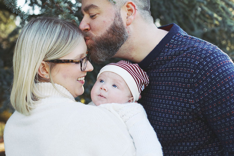 Sheffield baby photoshoot | Yorkshire Sheffield child baby photography | Under 1 year old photographer | Sheffield Botanical Gardens | Mini Christmas session