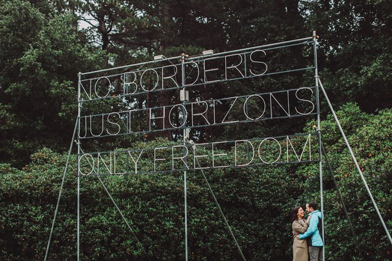 Abby & Alex ♡ Yorkshire Sculpture Park Engagement Photoshoot