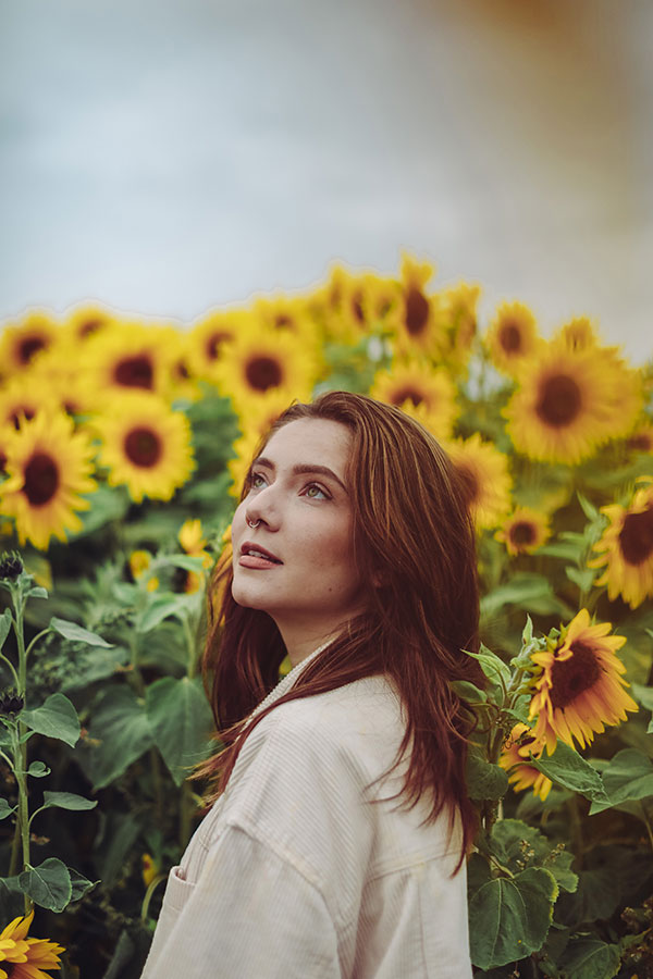 Sunflower Field ♡ Photographing The Seasons | Part 4 11 Rachael Sunflower 13