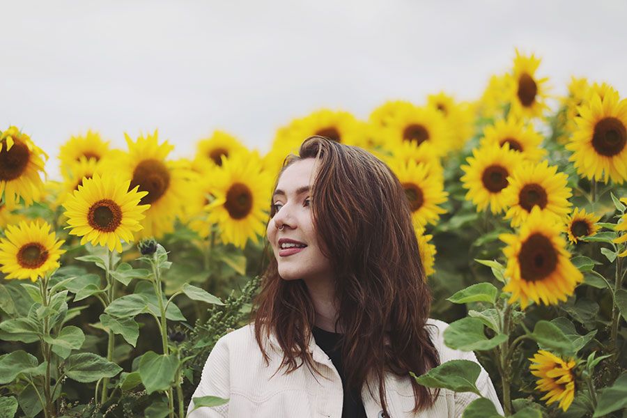Sunflower Field ♡ Photographing The Seasons | Part 4 8 Rachael Sunflower 2