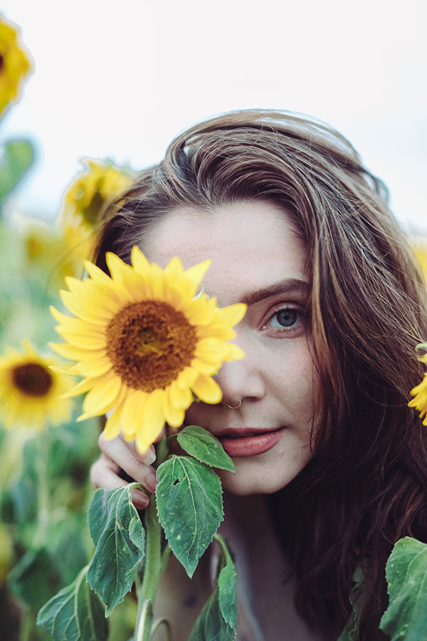 Sunflower Field ♡ Photographing The Seasons | Part 4 7 Rachael Sunflower 5