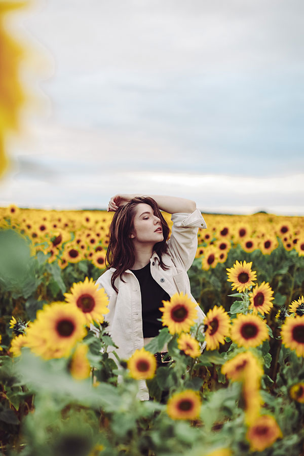 Sunflower Field ♡ Photographing The Seasons | Part 4 9 Rachael Sunflower 6