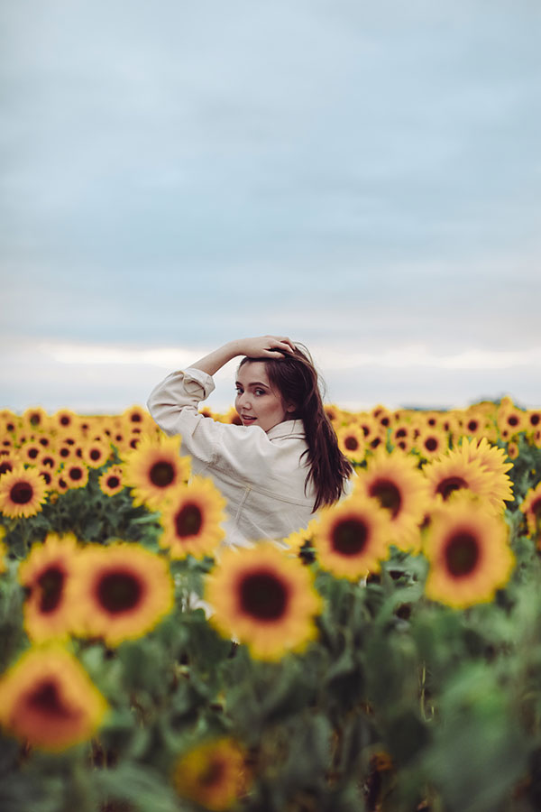 Sunflower Field ♡ Photographing The Seasons | Part 4 5 Rachael Sunflower 8